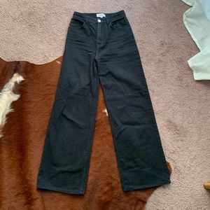 STOCKHOLM ATELIER x & OTHER STORIES HIGH RISE WIDE LEG JEANS